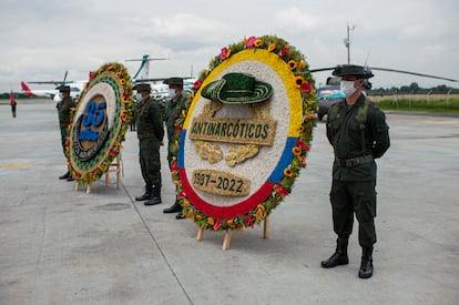 La ceremonia del 35 aniversario de la Policía Antinarcóticos