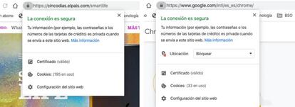 Nueva gestión de pestañas en Chrome.