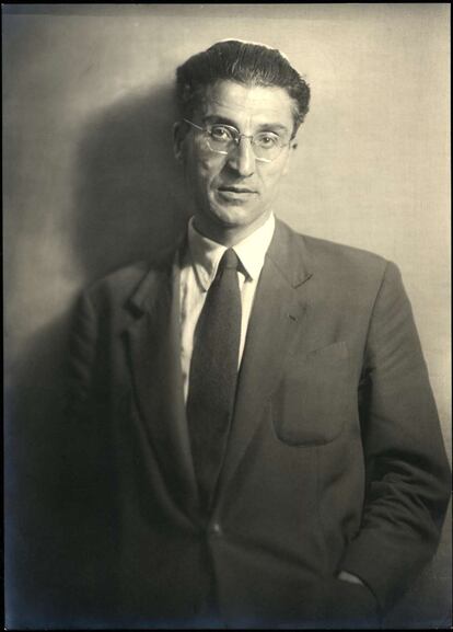 Cesare Pavese, en Roma en 1949-1950.