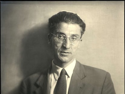 Cesare Pavese, en Roma en 1949-1950.