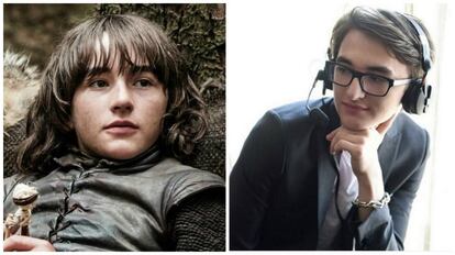 Isaac Hempstead-Wright (Kent, Reino Unido, 17 años) se transformó en el segundo hijo de Eddard Stark que, tras un encontronazo con Jaime Lannister (no hagamos más 'spoilers'), pierde la movilidad de sus piernas. Cuando vuelve a la realidad se convierte en un chaval que hace malabarismos para compaginar el rodaje de la serie, sus estudios y sus salidas con amigos y con misteriosas chicas rubias. Y es que, no lo olvidemos, tiene 17 años.