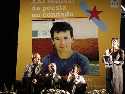 Actuación del grupo de teatro Chévere durante el festival de 2007.
