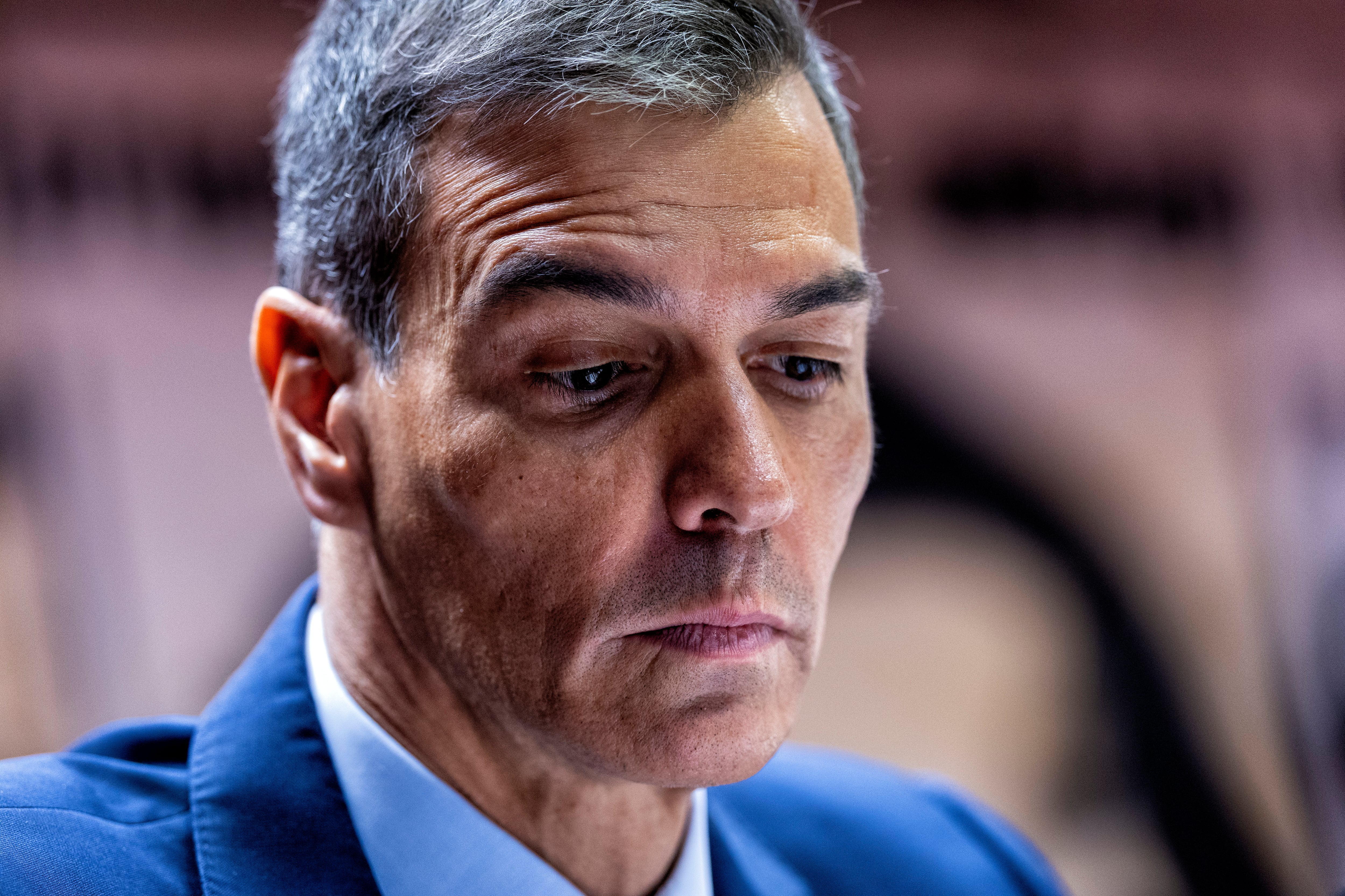 Pedro Sánchez, en su comparecencia de este jueves en el Senado.