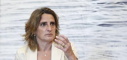 Teresa Ribera, vicepresidenta del Gobierno y ministra de Transición Ecológica. 