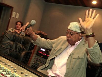 Chucho Valdés, durante la grabación de <i>Chucho's Steps</i> en La Habana.