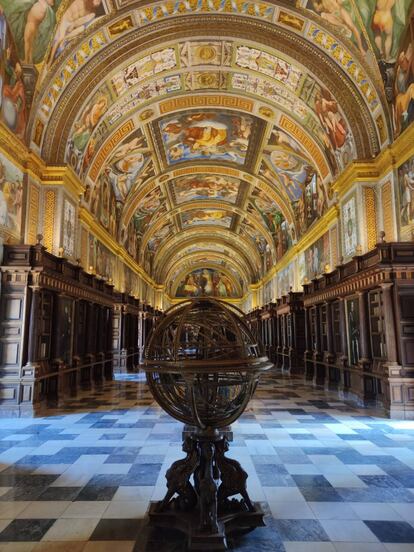 Biblioteca del Monasterio de El Escorial. / LUIS ANDRÉS SÁNCHEZ RUBIO