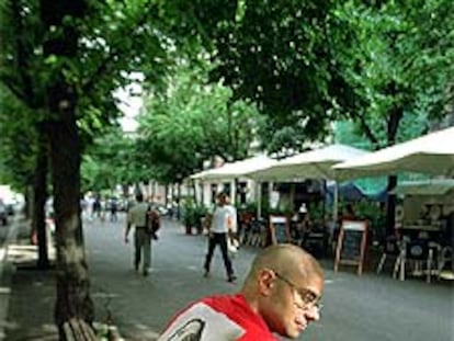 Hernán Migoya, ayer en Barcelona.