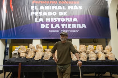 The paleontologist Mario Urbina in Lima