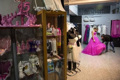 Eventos Principesa in Vallecas (Madrid) organizes quinceañera parties.