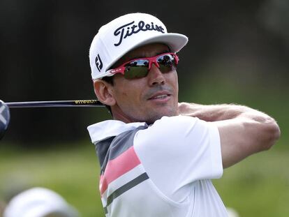 Rafa Cabrera Bello en el Open de España. 