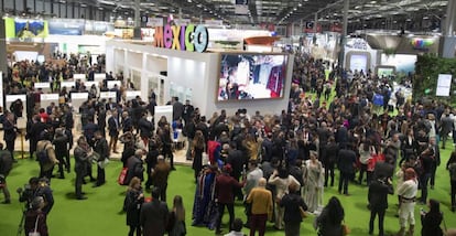 Asistente a la última edición de Fitur, que se celebró del 20 al 26 de enero de 2020.