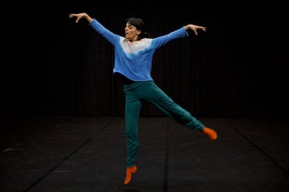 Jolente de Keersmaeker en un momento de la representación.