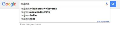 Resultado de búsqueda en Google