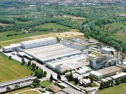 La planta de caf&eacute; de Nestl&eacute; en Girona.