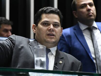 O senador Davi Alcolumbre.