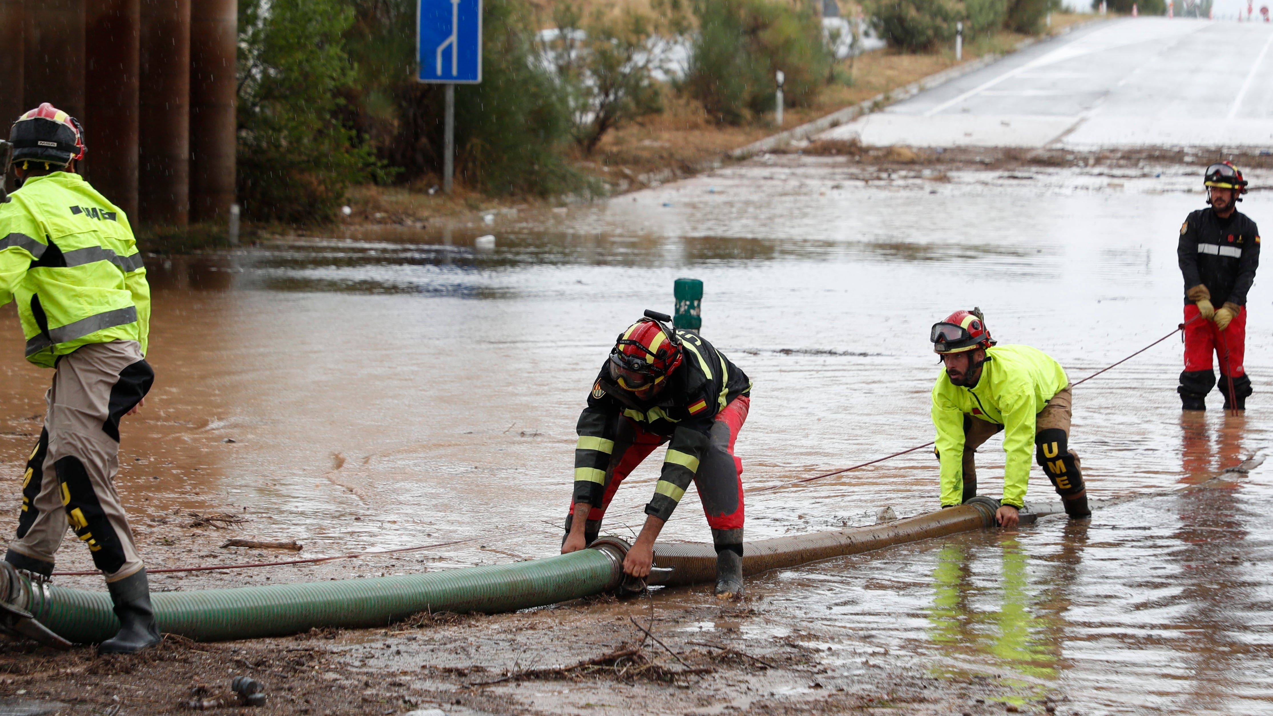 Los vecinos ante la dana en Aragón: “Te viene a la cabeza lo de Valencia”