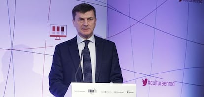 El vicepresidente de mercado digital &uacute;nico de la Comisi&oacute;n Europea, Andrus Ansip.