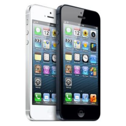 iPhone 5, el último modelo de Apple.