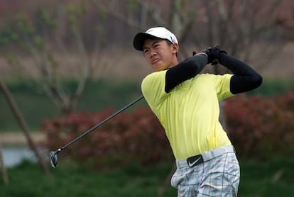 El golfista Ye Wo-cheng.