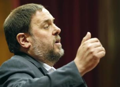 Oriol Junqueras, líder de ERC.