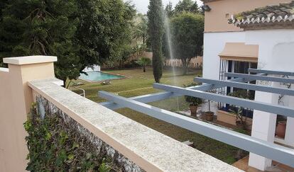 Casa que el expresidente José María Aznar ha comprado Marbella.