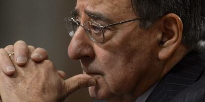 El secretario de Defensa de EEUU, Leon Panetta, ayer en Washington.