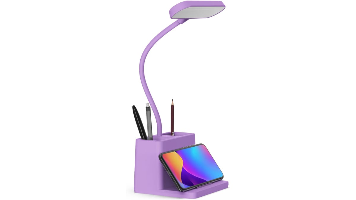Flexo todo en uno en color morado. 