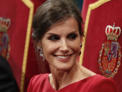 La reina Letizia, en los Premios Princesa de Asturias 2019.