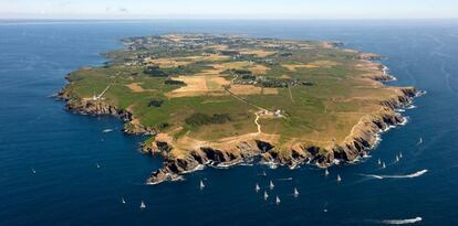 La isla de Groix, en la Bretaña francesa.