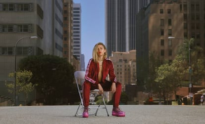 Miley Cyrus, en la nueva campaña de Converse.