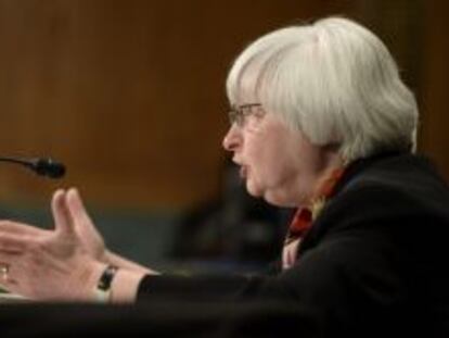 En la imagen, la presidenta de la Reserva Federal, Janet Yellen. EFE/Archivo