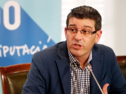 El presidente de la Diputaci&oacute;n de Valencia y alcalde de Ontinyent, el socialista Jorge Rodr&iacute;guez.