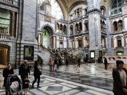 Estación Central de Amberes.