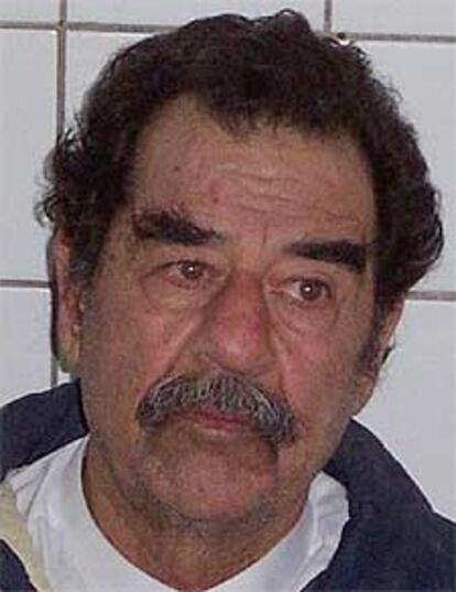 Sadam Husein, en diciembre pasado tras ser capturado por EE UU.