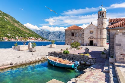 El pueblo de Perast, en Montenegro.