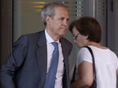El director general de supervisión del Banco de España, Jerónimo Martínez Tello, comparece como testigo ante el juez Andreu por las supuestas irregularidades en la salida a bolsa de Bankia en 2011.