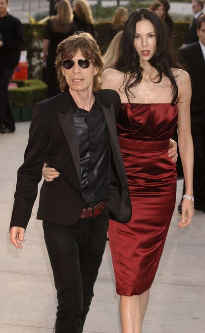 Mick Jagger y L' Wren Scott solían acudir juntos a multitud de eventos relacionados con la música y la moda.