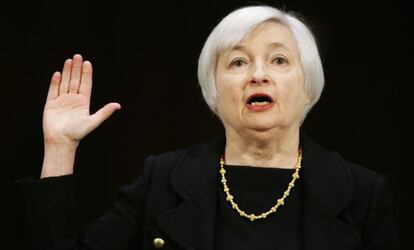 Janet Yellen, en una comparecencia previa ante el Senado.