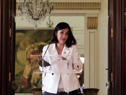 Carolina Darias, nueva ministra de Sanidad.