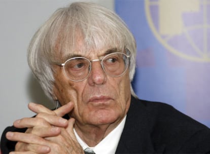 Bernie Ecclestone.