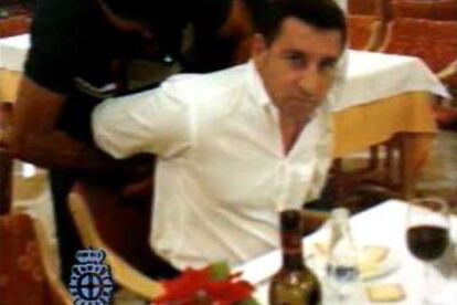 Momento en que Gotovina es detenido en Tenerife.