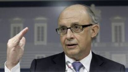 El ministro de Hacienda y Administraciones Públicas, Cristóbal Montoro. EFE/Archivo