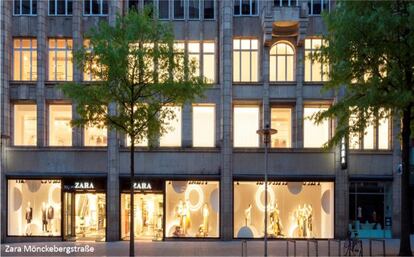 El local que Zara ha abierto en Hamburgo está en una de las grandes calles comerciales de la ciudad, Mönckebergstraße. En Alemania, Inditex tiene 123 locales