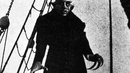 Imagen de Nosferatu, de Murnau, que se proyecta en el ciclo del Museo Thyssen.