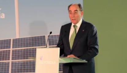 El presidente de Iberdrola, Ignacio Sánchez Galán.