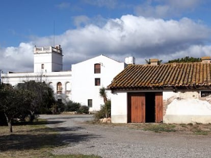 La masia de Miró a Mont-roig del Camp on va passar llargues temporades durant 65 anys.