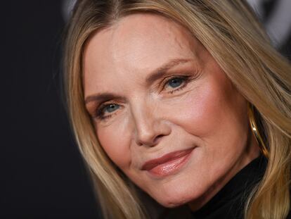 Michelle Pfeiffer at the world premiere of 'Ant-Man and the Wasp: Quantumania' in Los Angeles on February 6.
