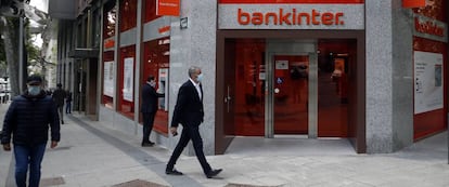 Una sucursal del Bankinter en Madrid.