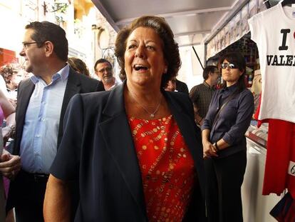 La alcaldea de Valencia, Rita Barberá, en una imagen de archivo.