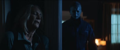 Jamie Lee Curtis, en una imagen de 'Halloween: el final".